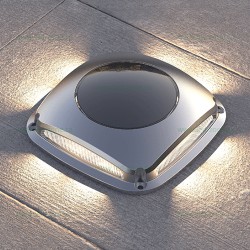 Felinar Iluminat Exterior Negru Solar LZ41073
